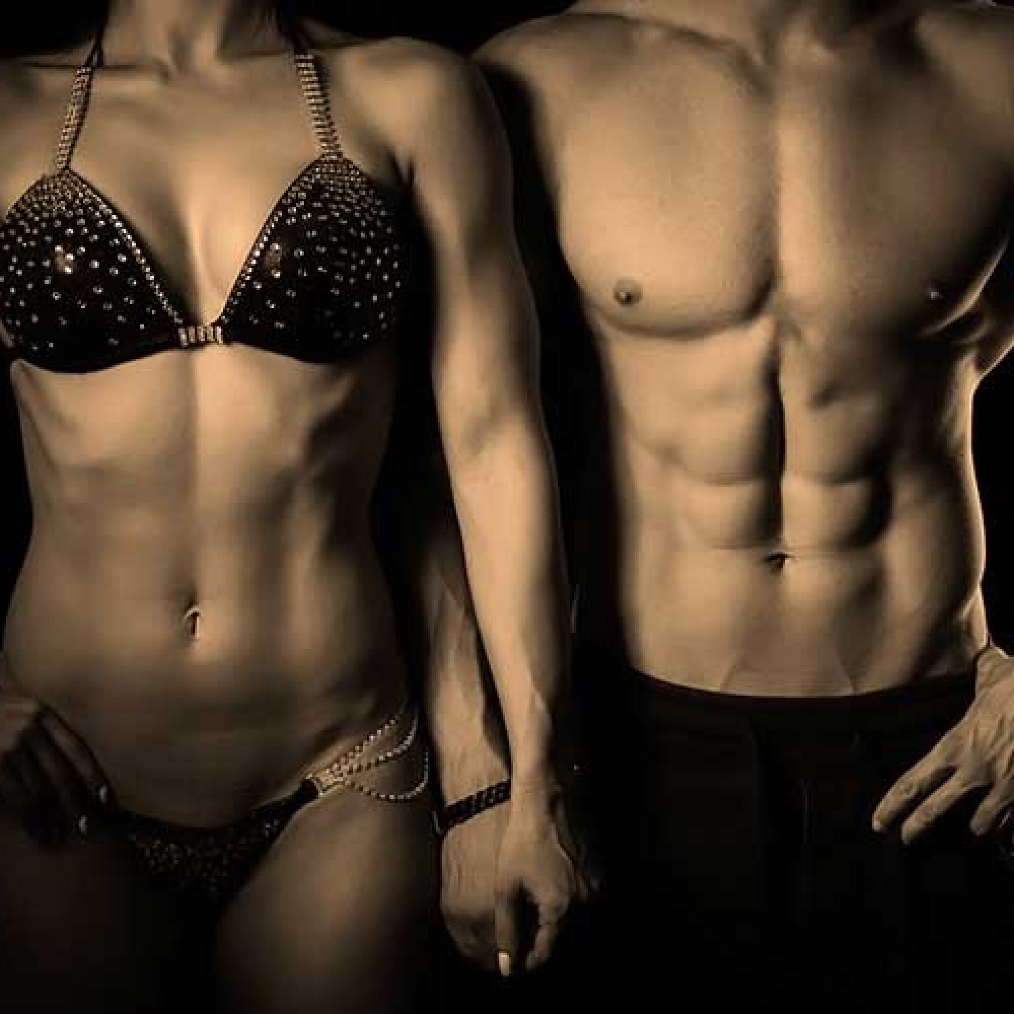 muscular-male-female